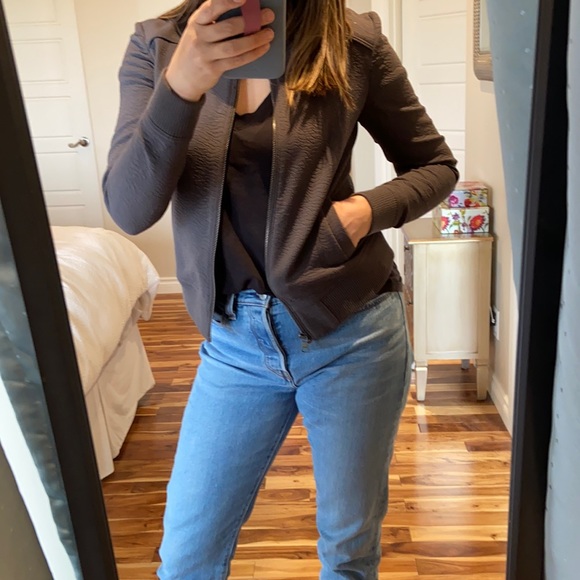 Banana Republic Textured bomber jacket - Picture 1 of 4